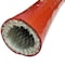 Electriduct Coated Cable Sleeve, 1 in Inside Dia., 5 ft, Silicone Coated Fiberglass, Red BS-J-SRF-100-5-RD - alternate 2